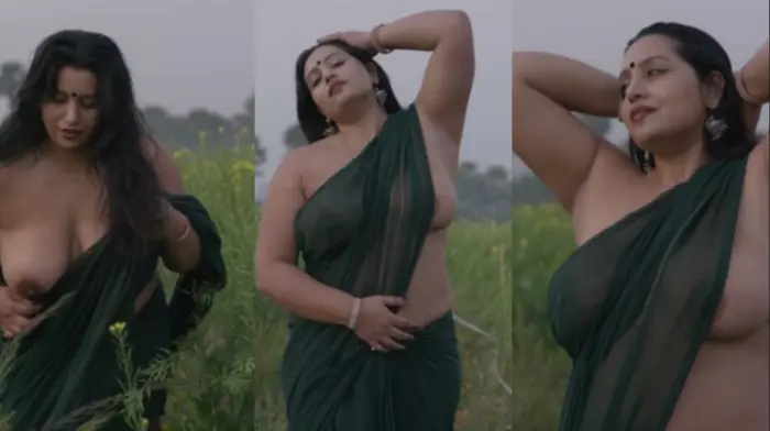 Maya The Doe Eyed Gurl Mams Out in Open Field HD